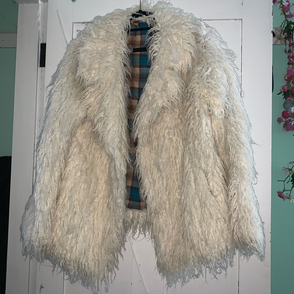 Free People Almost Famous Faux Fur Jacket